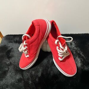 Vintage Vans color red for women